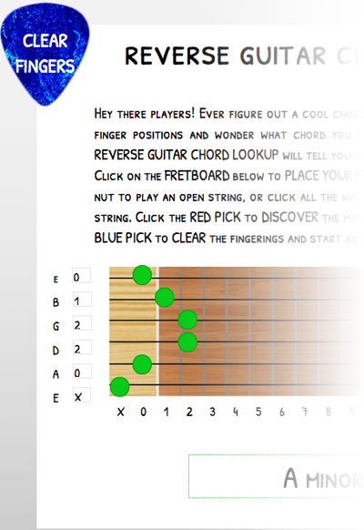 reverse guitar chord lookup